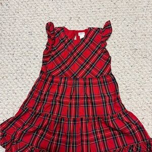 J. Crew Kids Red Tartan Dress